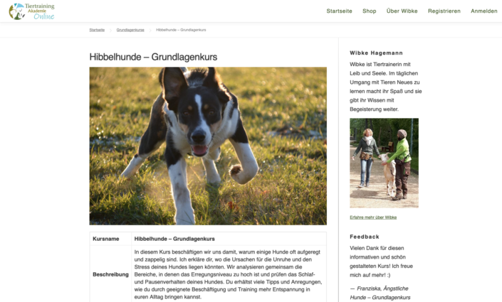 Hibbelhund-Online-kurs